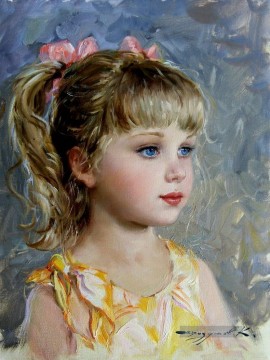 hüftlange figur jungen frau Ölbilder verkaufen - Hübsche Frau KR 029 Impressionist